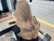 サンクプロジェクト(cinq PROJECT)の写真/《ブリーチ施術には全てケアブリーチ使用》お客様のファッションに合うベージュカラーをcinqがプロデュース