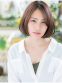 大人かわいいミルクティアッシュミニボブc6志木20代30代40代