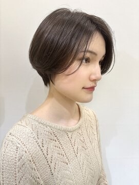 ピークアブー アヴェダ アトレ恵比寿(PEEK-A-BOO AVEDA) ラベンダーミルクティー ハンサムショート 大人可愛い30代40代