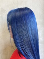 リドルヘアー 黒磯店(Riddle HAIR)&nbsp;ブリーチカラー　ブルー