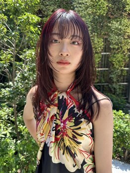 トレンチ(TRENCH)の写真/【レイヤーカット特化】レイヤーカット×ストレート◎髪のクセやダメージを見極めてベストな髪質改善を☆