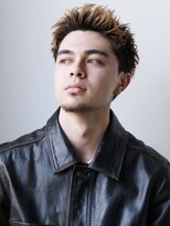 グルーマーズクレッジ 渋谷店(GROOMER/S CREDGE)&nbsp;スパイキーショート/ブルーブラック/フェザーパーマサーフカール