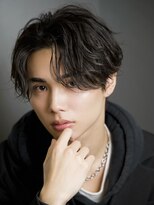 ルーシー 川越(LUCEY)&nbsp;センターパートフェザーパーマシャドウパーマメンズパーマ