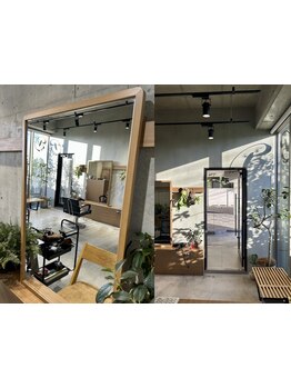 【二子玉川駅から3分◎】ほっと一息つけるような落ち着きのあるサロン空間で、理想スタイルを演出します。