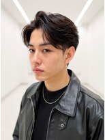 ライズ ネックス ザ サロン 渋谷(LIZE nex the salon)&nbsp;センターパート/メンズカット/【#渋谷駅#髪質改善】