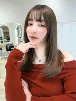 ヘアアンドスパ モーブ 世田谷(hair&SPA Mauve)&nbsp;大人ガーリー/ダークアッシュ/似合わせカット［世田谷］