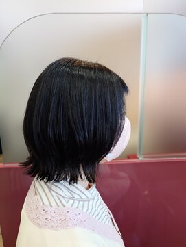 ラルーチェ ラスパ御嵩店(La Luce) ナチュラルくびれレイヤーボブ