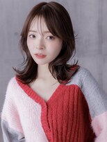 ポケット ヘア いわき泉テラス店(POCKET)&nbsp;着物ヘア/ダークアッシュ/ミディアムレイヤーカット/いわき泉107