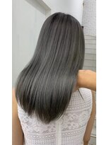 リコヘアー(LiCO HAIR)&nbsp;那覇/イメチェン/ピンクベージュ/アンブレラカラー/前髪