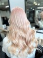 ラフ 難波店(LAFF)&nbsp;ホワイトピンク！ダメージを最小限に抑え艶のあるハイトーンに！