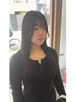 アンサ 阪急桂店(ANSA)&nbsp;レイヤーカット/ローレイヤー/ダークパープル/阪急桂