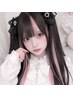当店エクステオフ+シャンプーブロー+ストレートアイロン仕上げ