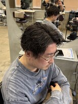 リラクオーレメンズ(LIRA CUORE men's) シャドウパーマ/メンズ縮毛矯正/毛流れセンターパート