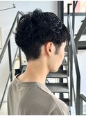 王道☆ナチュラルな刈り上げすっきりマッシュパーマ