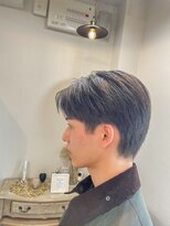 ロッカ(ROCCA)&nbsp;ブルーブラック品よくキマる・王道マッシュレイヤー