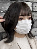 hyon myon/RISEbyREVO 綾瀬店【ヒョンミョン】&nbsp;ハッシュカット/デザインカラー/グレージュ[綾瀬駅/韓国ヘア]