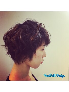 フリーダムデザイン(FreeDoM Design hair&nail) やわらかめショート【FD渋谷代々木上原幡ヶ谷】