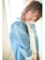 モッズ ヘア 福岡姪浜店(mod's hair)&nbsp;*mod's姪浜*…ハイトーンカラーで★アクティブボブc