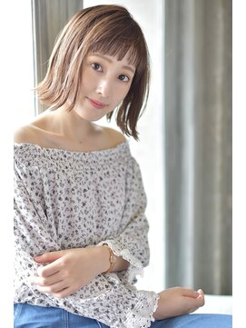 ナナナパレナ 梅田店(nanana parena) 大人かわいい切りっぱなしボブ☆外ハネ　【nanana parena】