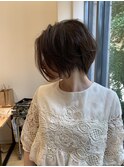 上品フォルムの大人ボブ