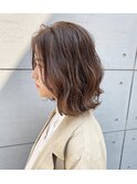 外ハネ◎ミディアムスタイル