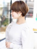 ショートボブ髪型【20代30代40代/表参道】ストレートパーマ