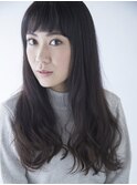 【奈良 香芝 ロング】オン眉ツヤカラー★
