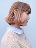 *透明感×柔らかさ抜群ボブスタイル*