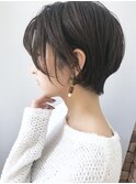 【松戸 ムラマツ】大人かわいい前髪ありくびれショート
