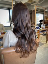 アンククロス 表参道(ANKH CROSS)&nbsp;透明感ブラウンエクステ46枚スーパーロング