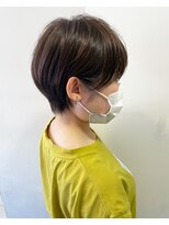 ヘアーアンドアート ルミナ(HAIR&ART LUMINA)&nbsp;前髪あり大人ショートボブ20代30代40代　町田