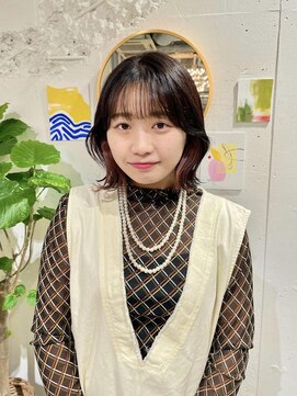 クリアーオブヘアー 栄南店(CLEAR of hair) ボブ×インナーカラー
