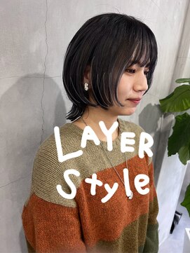 ティティ(TiTi) 顔まわりレイヤースタイル　TiTi 福田