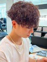 ウェイビーエフティフィフス 横浜西口(WAVEY ft.fifth)&nbsp;無造作パーマ波巻きパーマ波巻きスパイラルパーマツーブロック