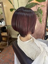 ロッソバイアルター 鎌取(ROSSO by aL-ter)&nbsp;【マチルダボブ/ピンクベージュ/ウルフ】中山実