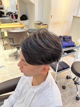 アロハ(ALoha) ノーセットで決まる！韓国風メンズカット！