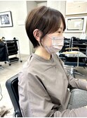 【骨格矯正カット】オトナ女性のためのショートボブ