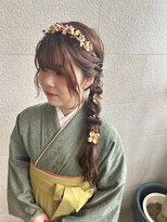 ゲン(gen.) ヘアセット/ヘアアレンジ/卒業式/編みおろし10代20代