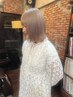 ブリーチケアブリーチ暖色カラースパイキーショートメンズ/men'sダブルカラー