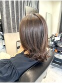 外ハネミディ