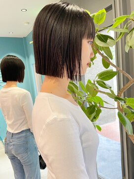 ノエ トトン(noe tton) ミニボブ(20代/30代/ショート/ボブ/髪質改善)AYA44