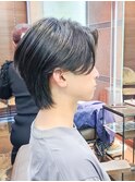 センターパート　パーマメンズ目黒