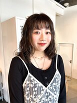 ファンファンバイルー 岐阜(fan fun by Rooo)&nbsp;オリーブカラーワンカラー岐阜パーマ