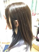 ブルーバイオレット系イヤリングカラー