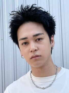 ロンド ローガン 名駅(Lond LOGAN) 【Lond LOGAN亀井】スパイキーショートにパーマでラフな質感に!