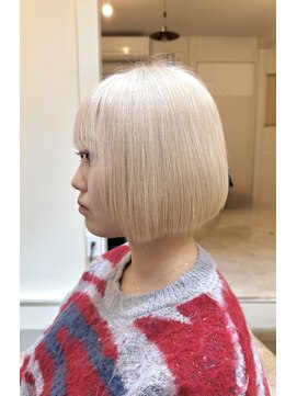 アンククラシックヘアー(ank classic hair) 【ホワイトベージュ　ボブ】