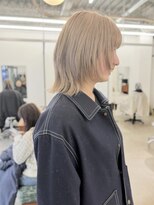 エルメ クラマエ(Elme)&nbsp;切りっぱなしレイヤー★ホワイトベージュ
