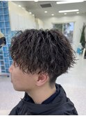 センターパートツイスパ