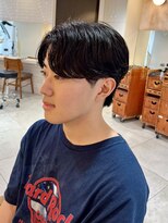 キャンバス バイ ネオリーブ 横浜西口(Canvas by neo.)&nbsp;メンズパーマ　ニュアンスパーマ　毛流れ　フェザーパーマ横浜