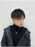 ハイライトカラーミルクティーベージュレイヤーカット